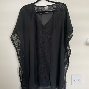 Black Beach Cover Up